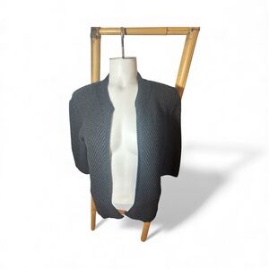 Eileen Fisher 100% Merino Wool Stich Cardigan- Bust 42”